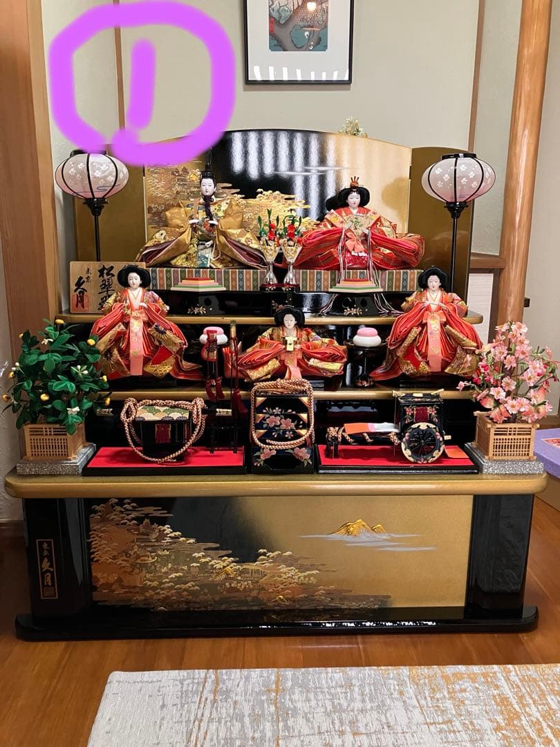 久月⭐️雛人形 3段飾り⭐️ご自身のご褒美に。