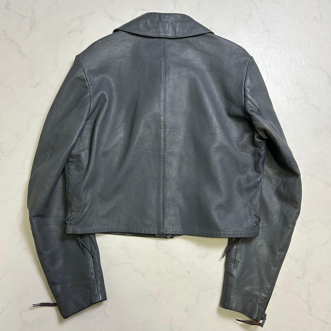 【70s】ドイツ軍 BM サブマリンジャケット レザージャケット グレー系