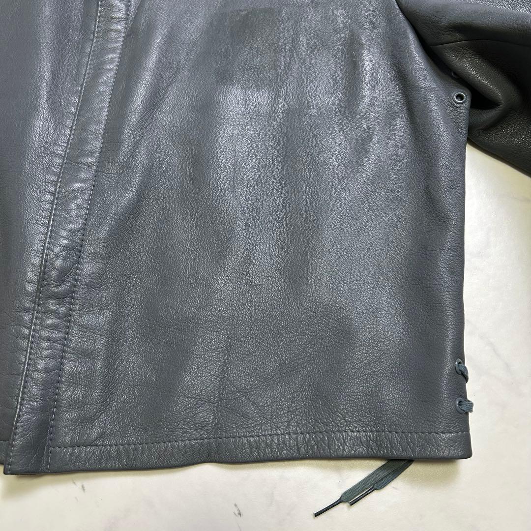 【70s】ドイツ軍 BM サブマリンジャケット レザージャケット グレー系