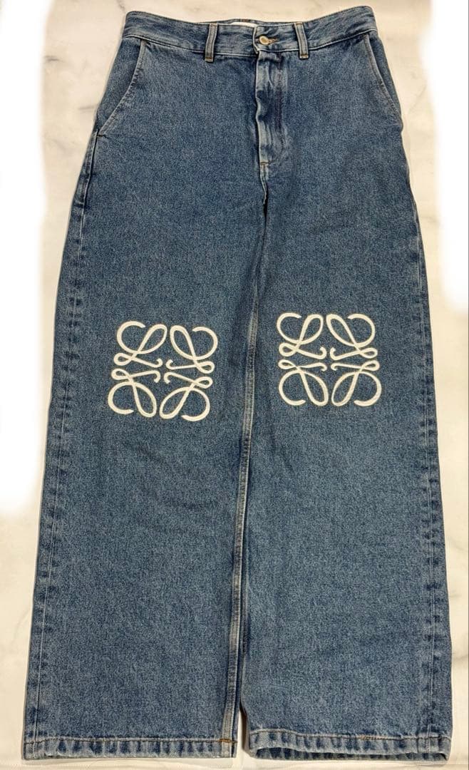 LOEWE アナグラム　デニムパンツ