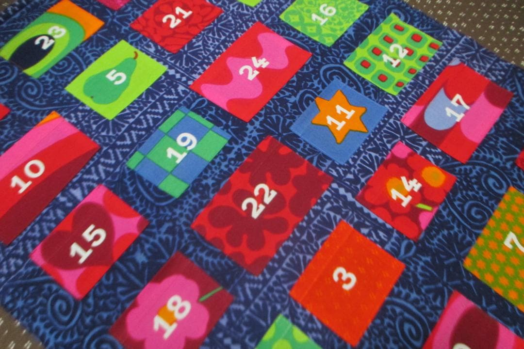 marimekko マリメッコ アドベントカレンダー ヴィンテージ ブルー