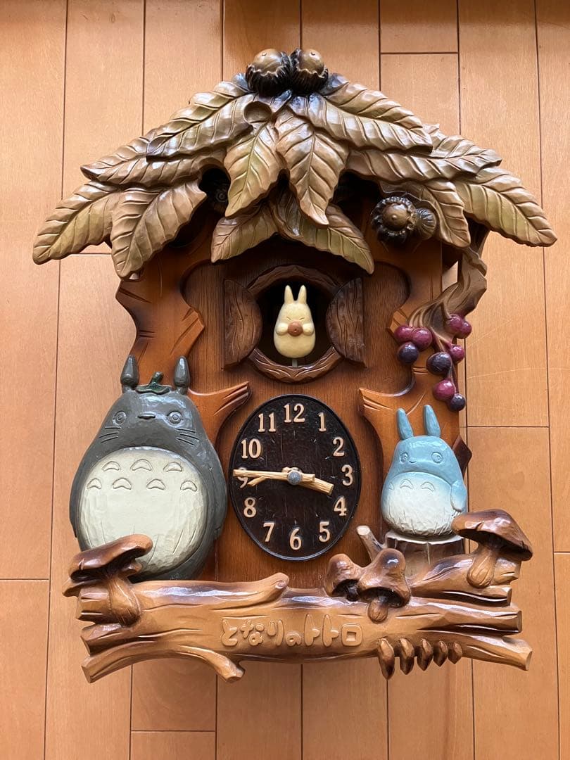 となりのトトロ　振り子時計　リズム時計