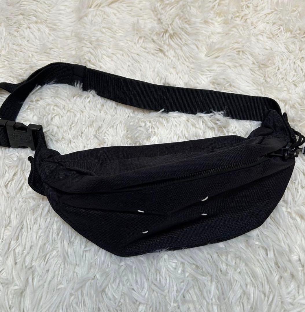 ✨ Maison Margiela ボディバッグ　ウエストポーチ　ブラック