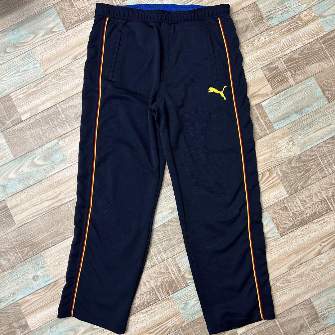 PUMA プーマ ジャージ セットアップ トラックジャケット レトロ L 紺