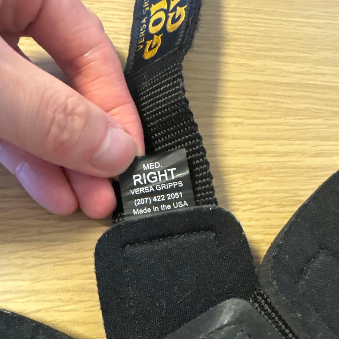 [中古] GOLD'S GYM パワーグリップ Mサイズ