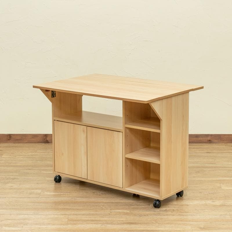 【新品・送料無料】バタフライカウンターテーブル　90幅　NA/WAL/WH