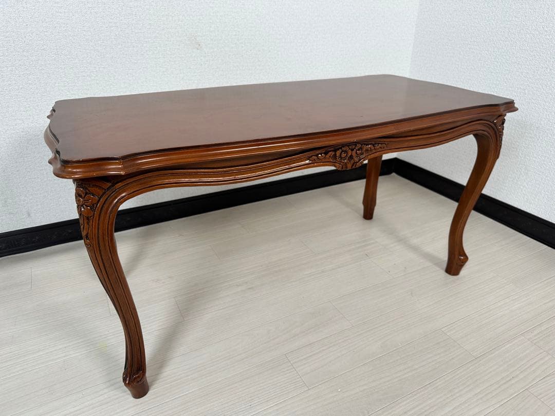 リビング テーブル ルイ15世様式 ロココ調子 クラシック 猫足 i4※