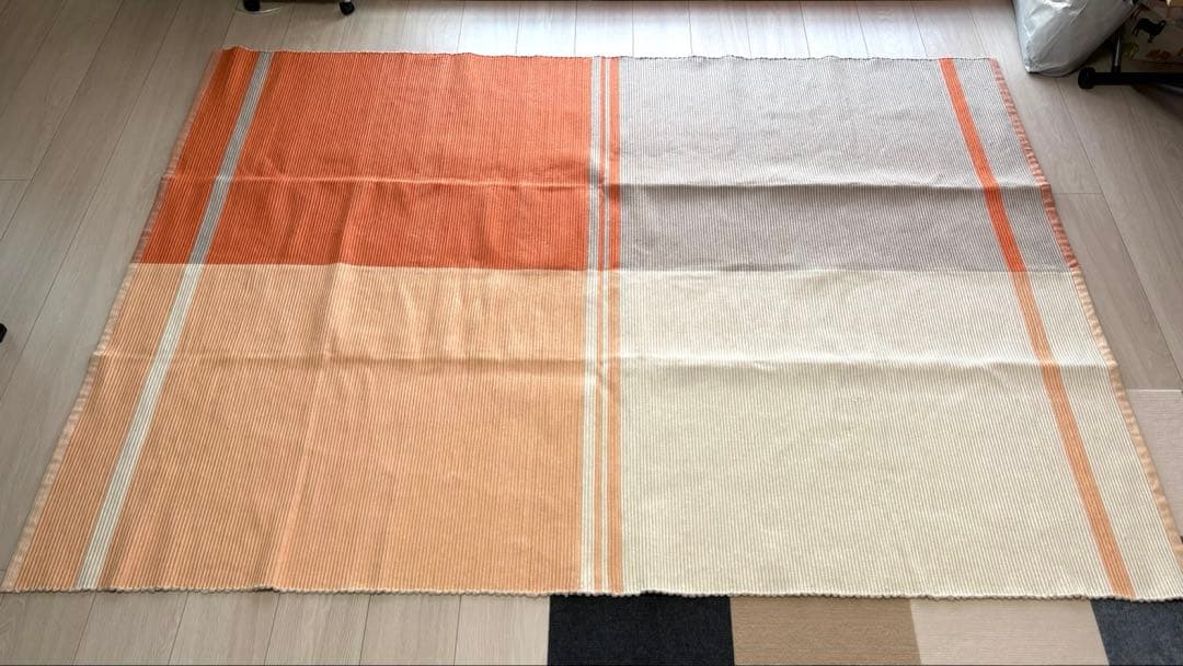 NORIC ラグ 140×200cm ストライプデザイン