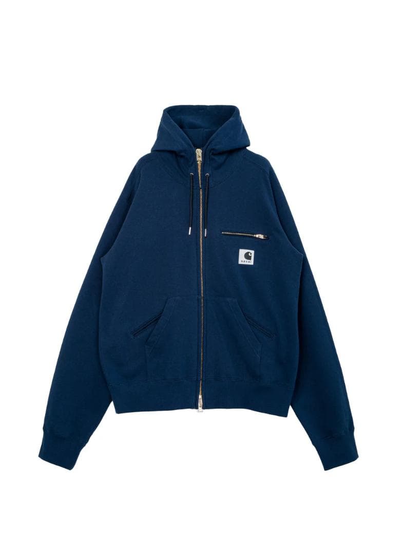 【26ss、サイズ2】sacai × Cotton Jersey Hoodie