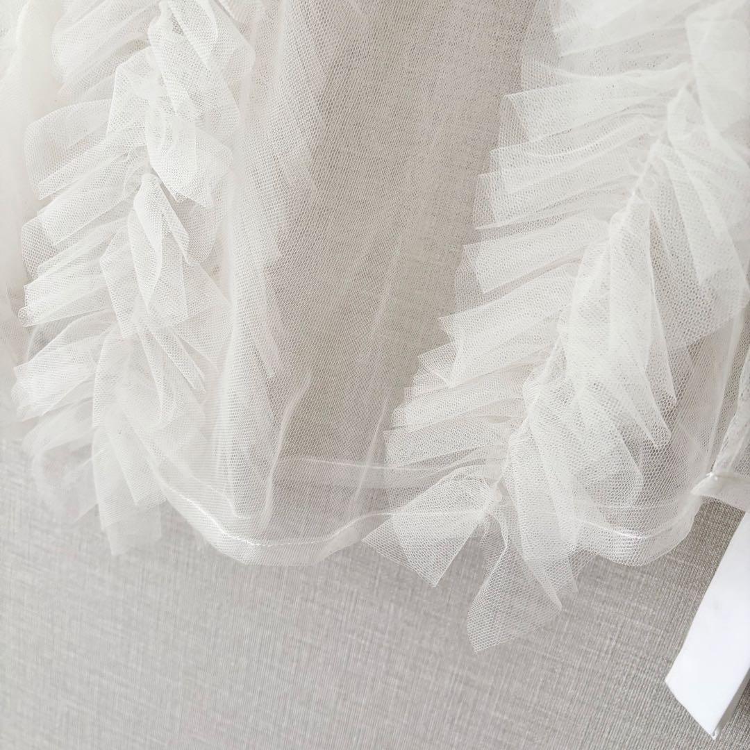 新品✨MARGE Tulle decorative wrap skirt