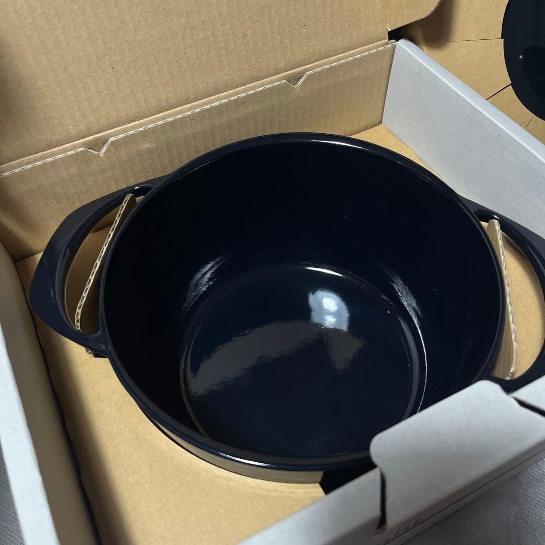 新品◾️UNILLOY◾️キャセロール ホーロー鍋 20cm IH対応