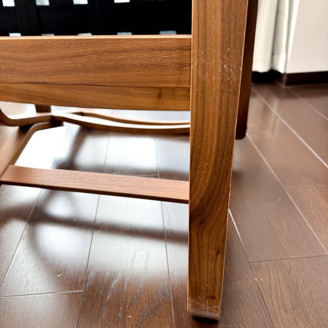 無印良品 リビングでもダイニングでもつかえるソファチェア・ウォールナット材