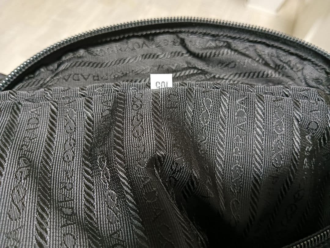 PRADA 2wayブラック ボストンショルダーバッグ★美品★