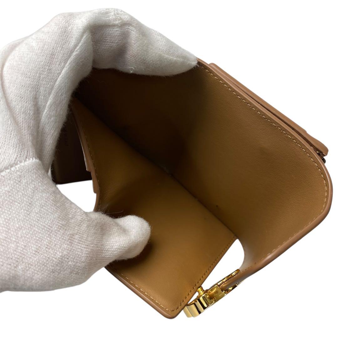 セリーヌCELINE トリオンフ 二つ折り財布 ケース