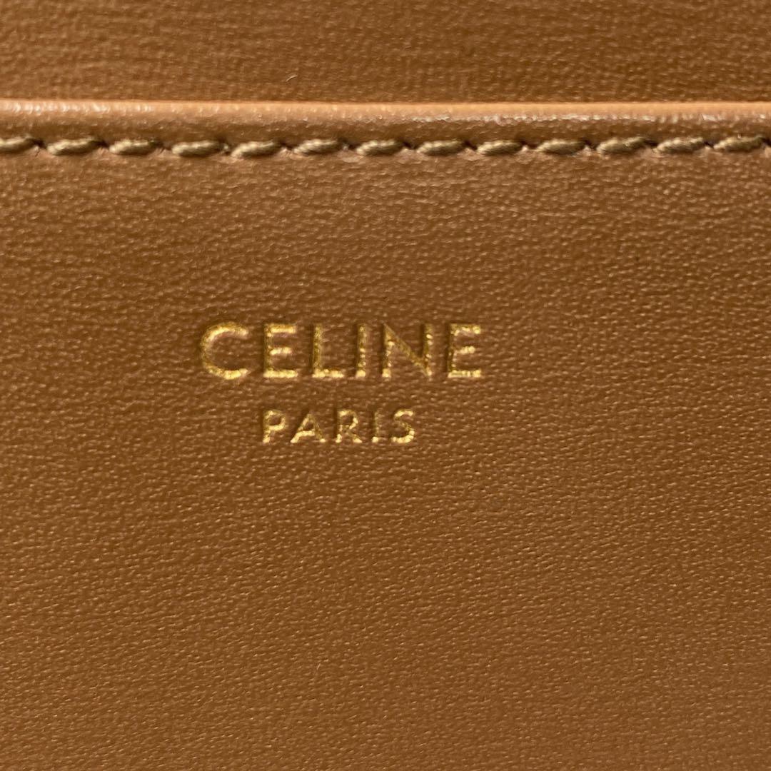 セリーヌCELINE トリオンフ 二つ折り財布 ケース