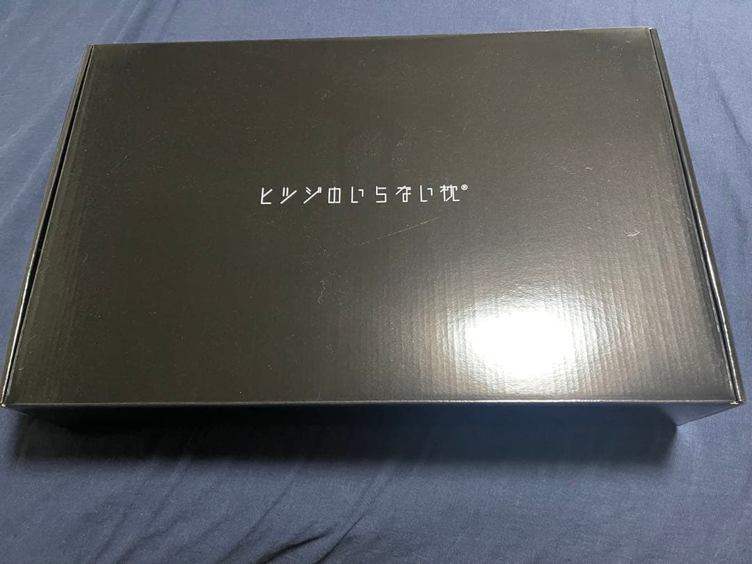 ヒツジのいらない枕 テンセル枕カバー付　至極　使用品