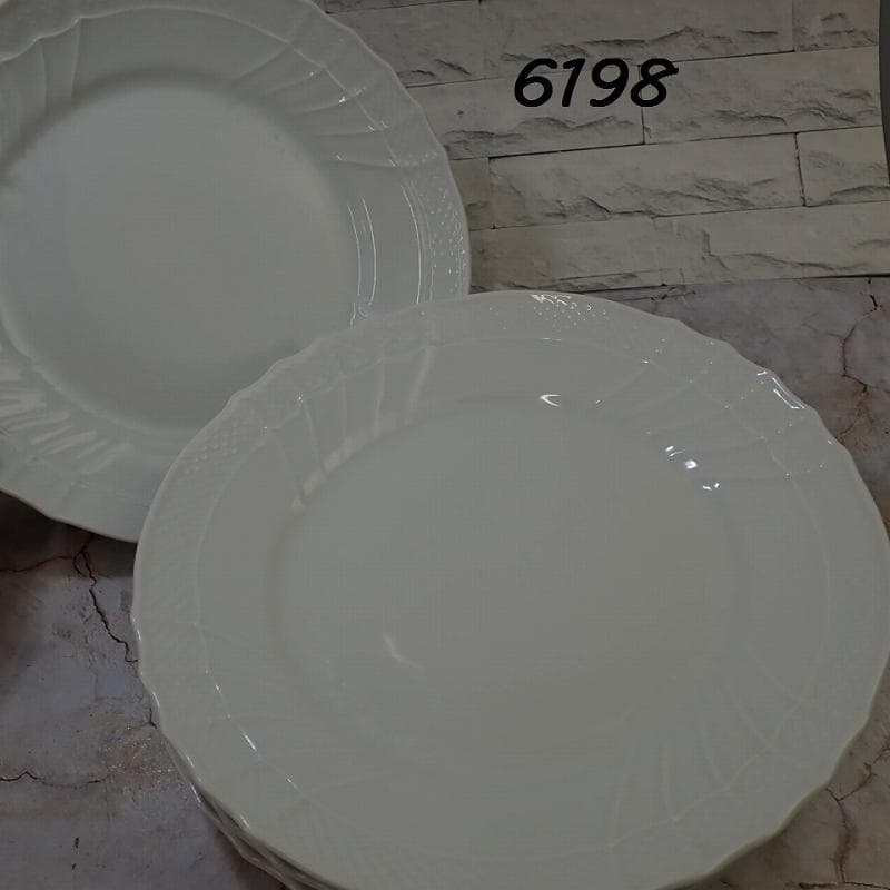 RU-6198 ベッキオホワイト　リチャードジノリ 19.5㎝　プレート 5枚