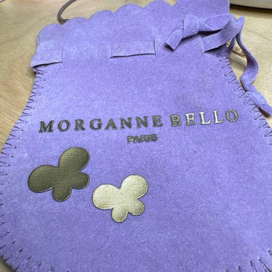 SALE Morgane Bello クローバーモチーフ　k18紐ブレスレット