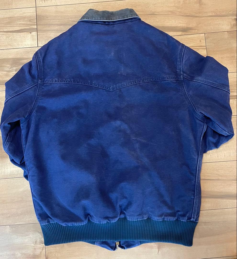 D*E様 Carhartt ネイビー サンタフェジャケット XL-TALL