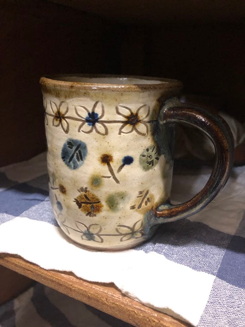 やちむん　自然を表現される作家様の究極4点セット