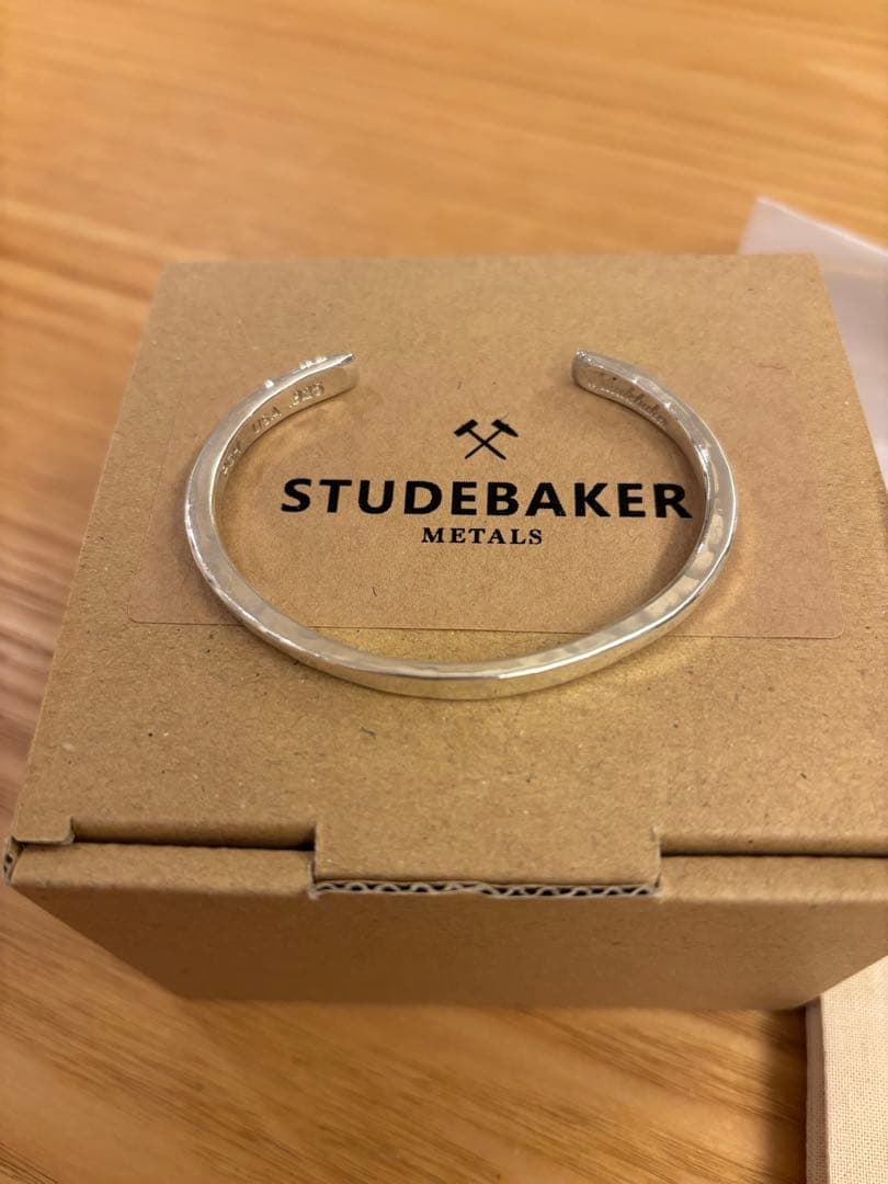 STUDEBAKER LS WORKSHOP CUFF シルバーバングル