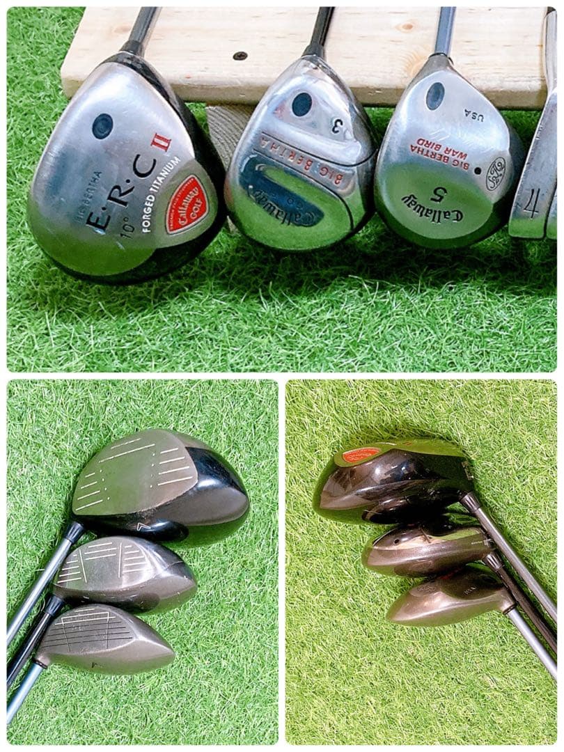 M15 キャロウェイ　初心者オススメ　ゴルフクラブ　メンズセット　右利き　13本