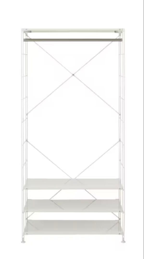 【無印良品】スチールユニットシェルフ　ワードロープセット