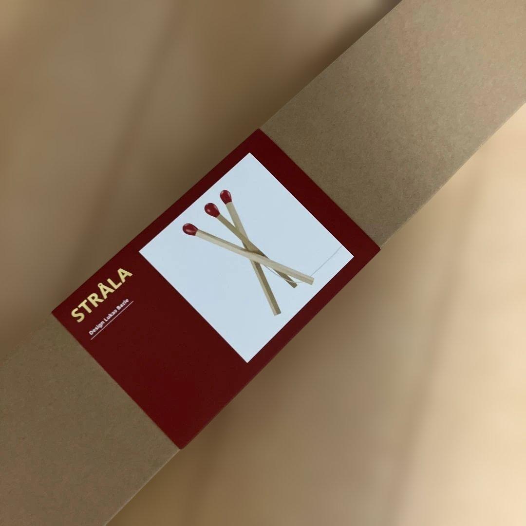 IKEA STRÅLA マッチ棒 ランプ