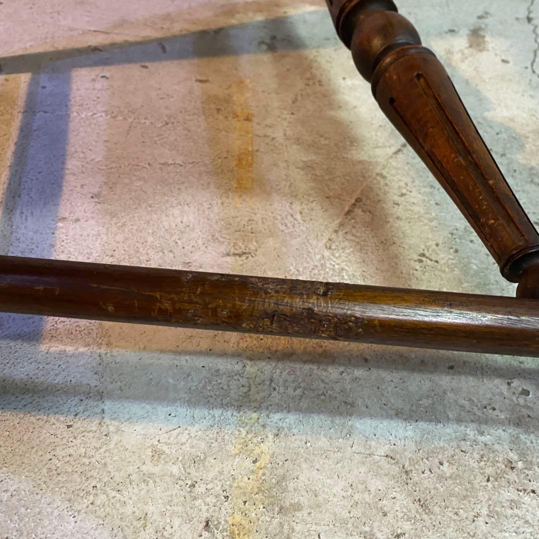 ②西洋　アンティーク　ヴィンテージ　カントリー　ペーパーコード　チェア