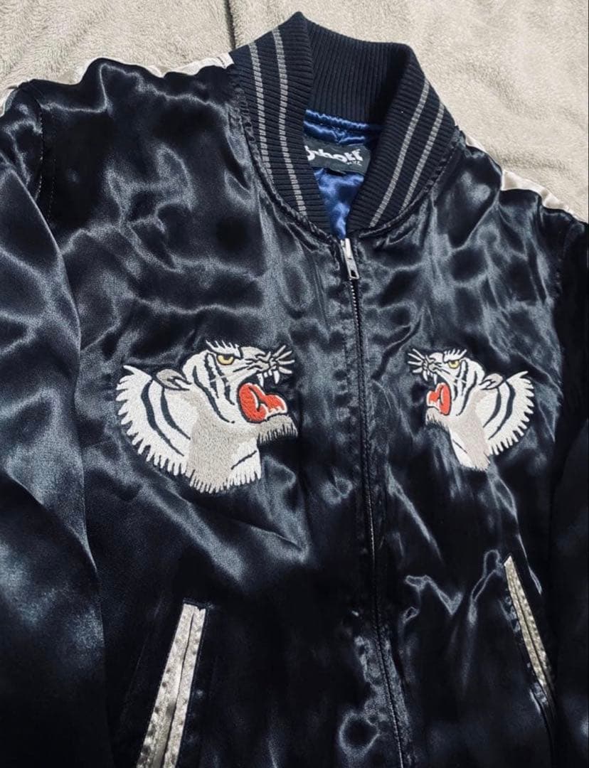 あ*い様 Schott USA NewYork 限定　日本 スカジャン 虎　サテ