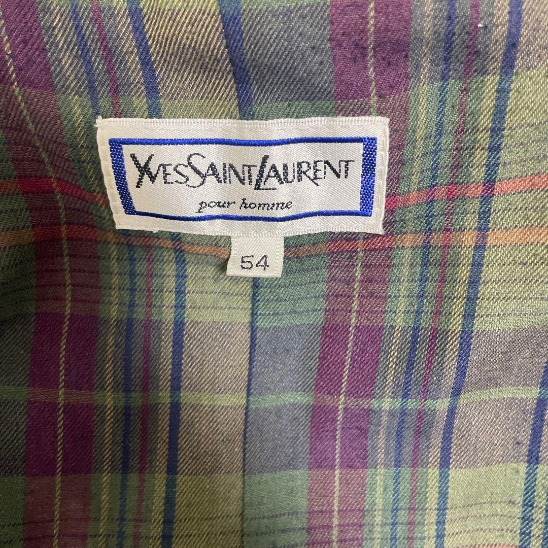 Yves Saint Laurent イヴサンローラン　シングルトレンチコート