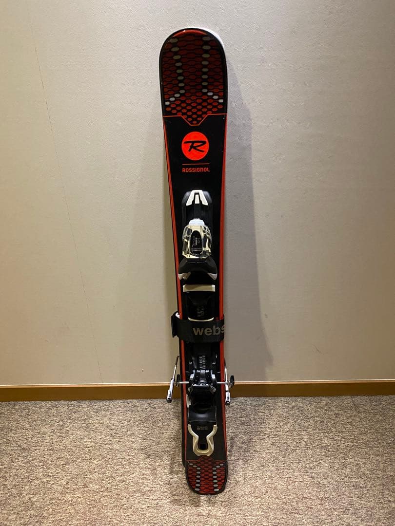 ⭐️Rossignol スキー板 付属バインディング　ショートスキー　ブラック⭐️