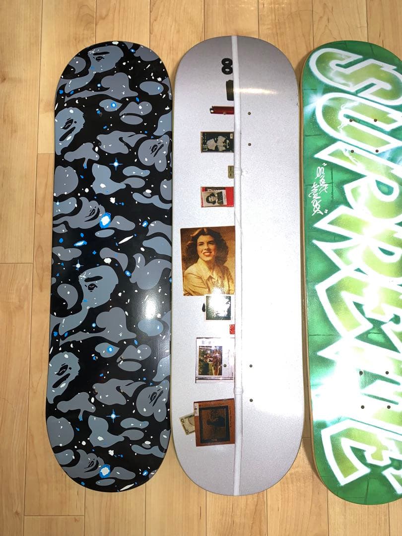 [送料無料]supreme,BAPE,FA スケボーデッキ6 枚セット