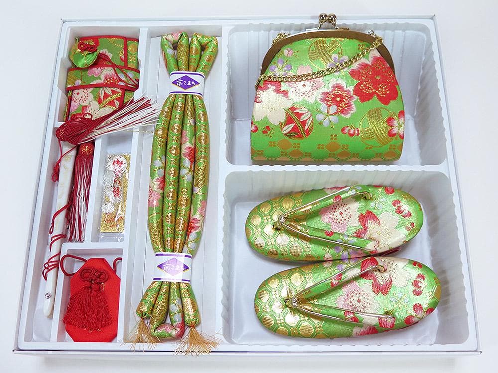 要在庫確認　七五三　三歳用 　はこせこ7点セット（J-087Srm）