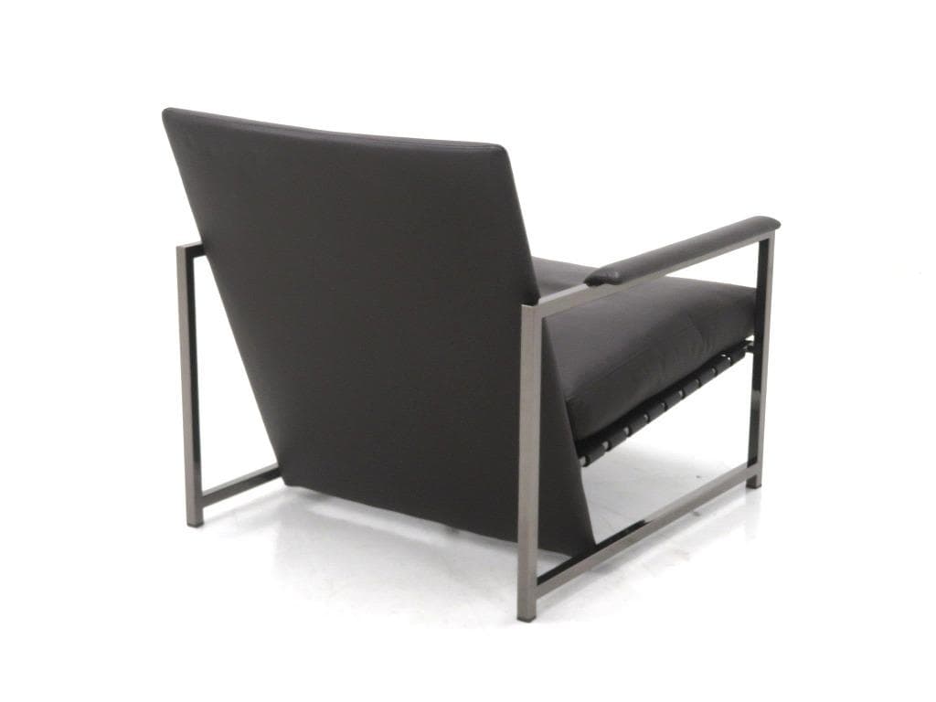 展示品　ミノッティ　総本革　レザー　ラウンジチェア　ソファ　モダン　高級