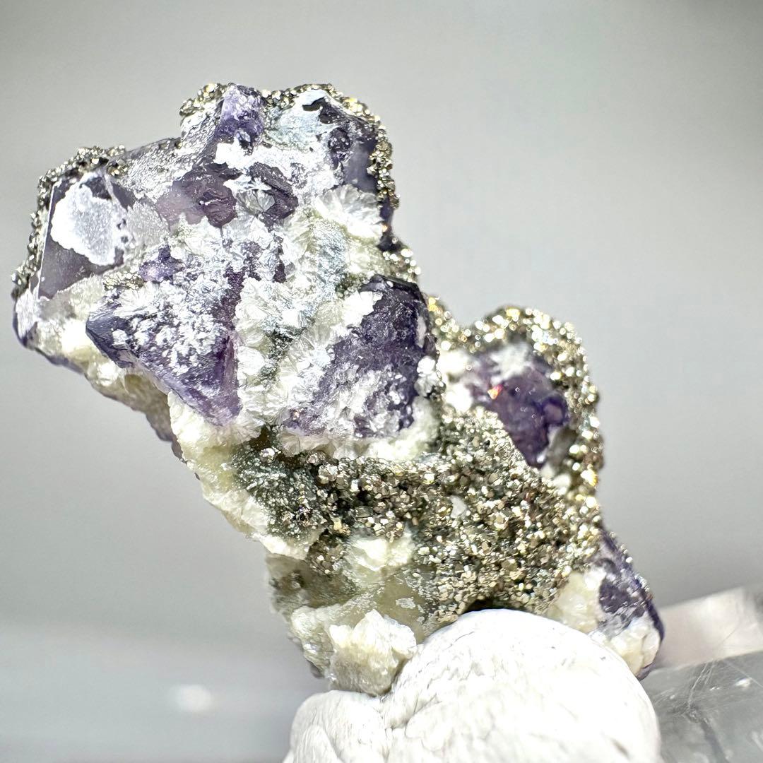 545 中国 内モンゴル産 フローライト&パイライト