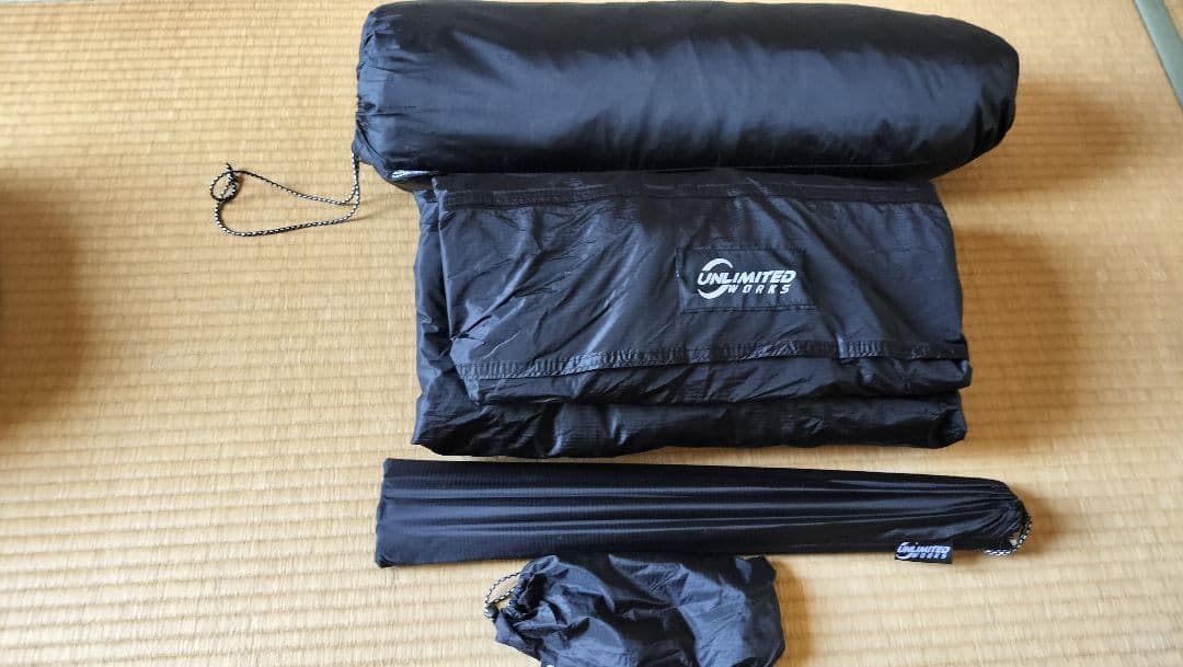 DOKICAMP G2000 拡張テント　インナーテント付き　人気のBlack