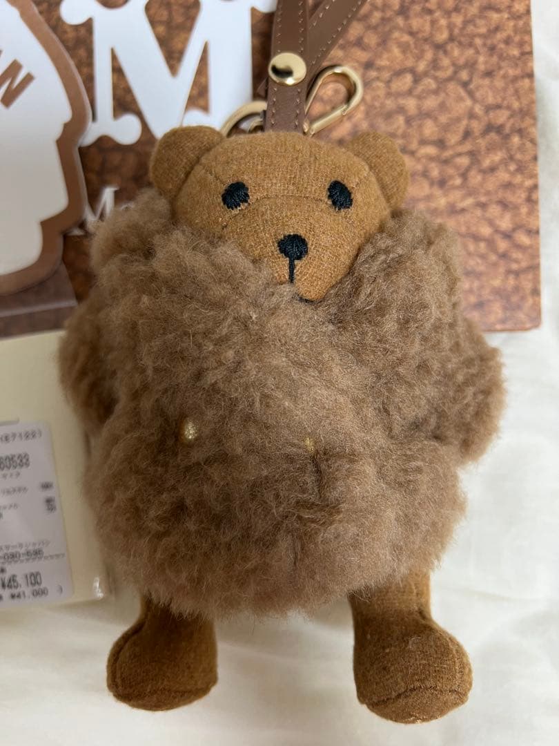 MAXMARA マックスマーラ テディキーホルダー バッグ チャーム ベア