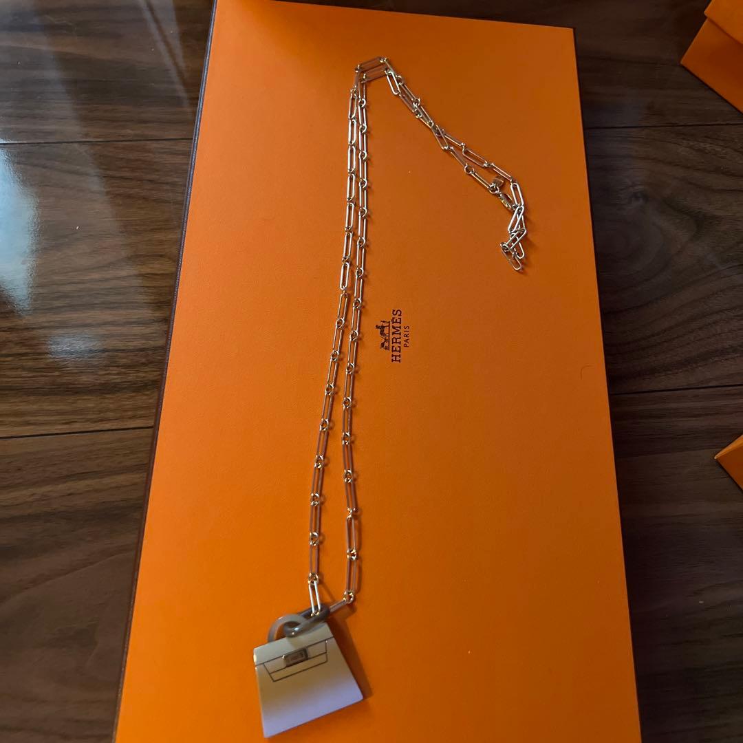 HERMES ネックレス　ペンダント　フュージョン　アミュレット