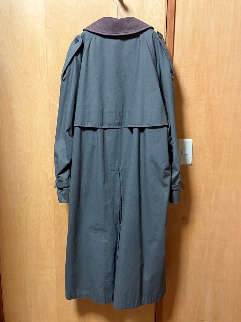 90s Christian Dior トレンチコート カーキ