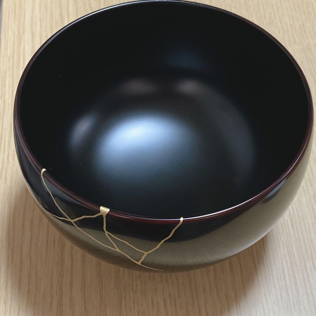 【 輪島塗 】　金継ぎお椀