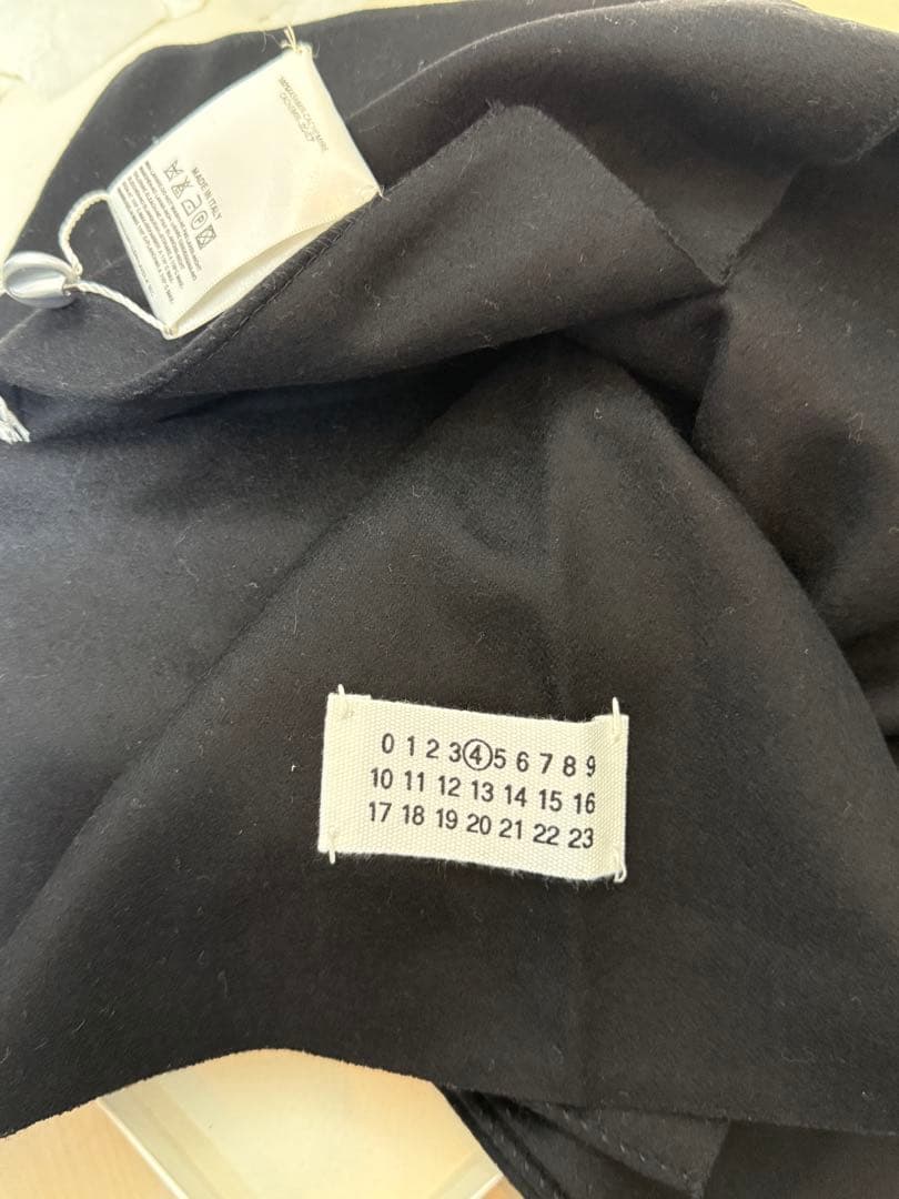 初期　Martin Margiela 04aw カシミア　ストール　ブラック