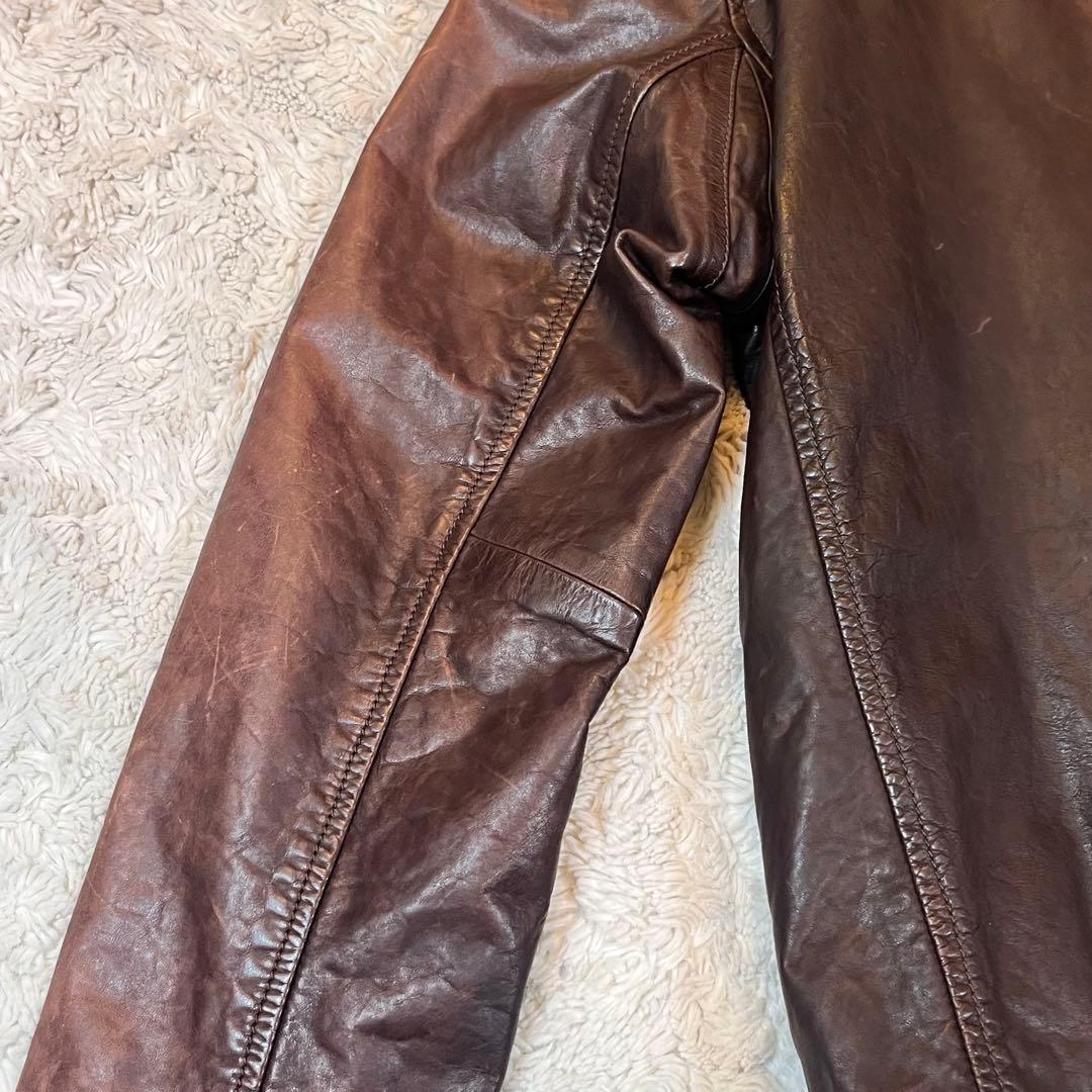 Timberland GOLDRATED TANNERY 牛革 レザージャケット