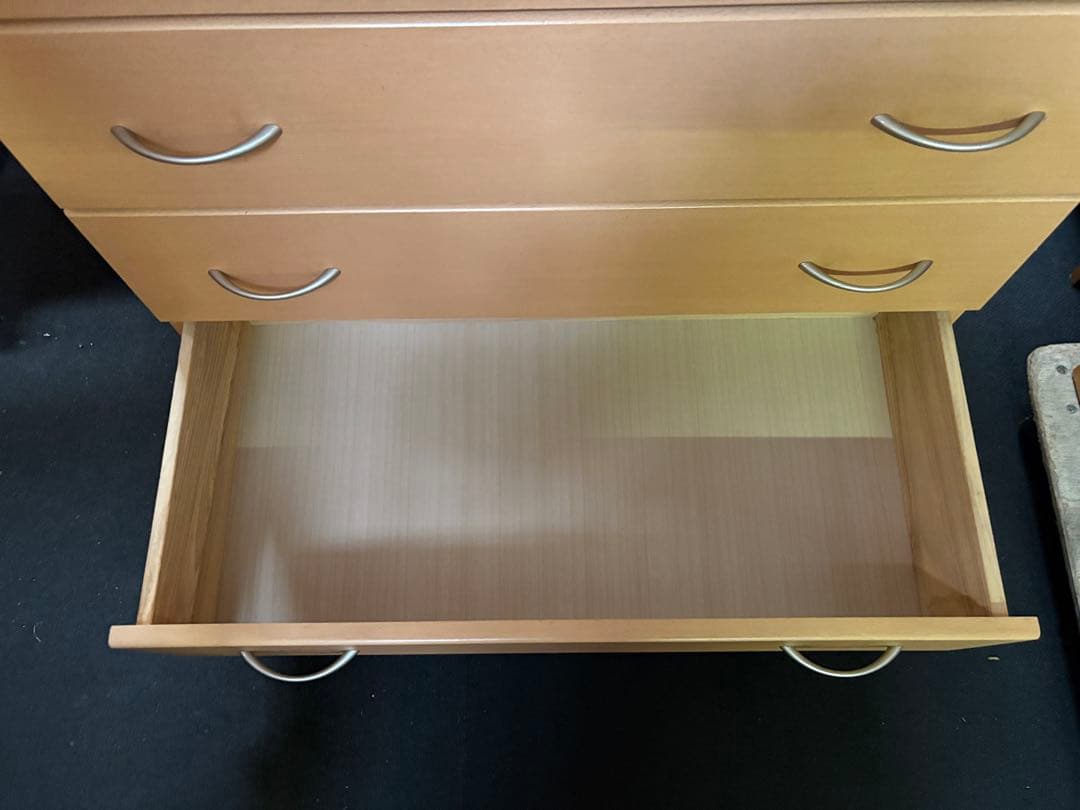 大川家具　7段チェスト　横幅80㎝　奥行42㎝　高さ134㎝