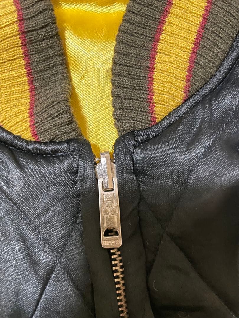 スカジャン VINTAGE SWITCH INDUSTRIES ブラック