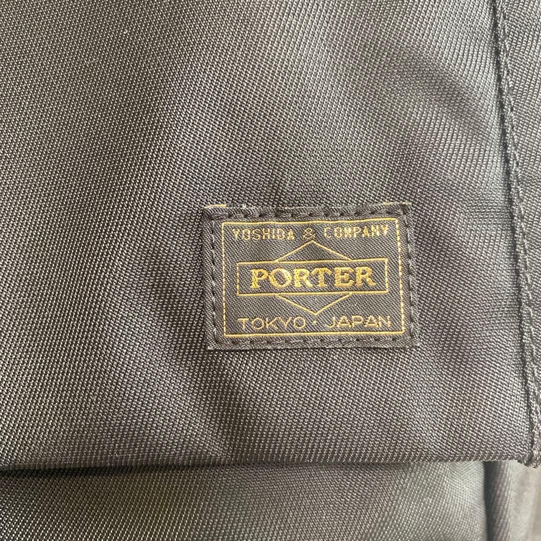 【美品】パスケース付きPORTER GIRLリュック黒