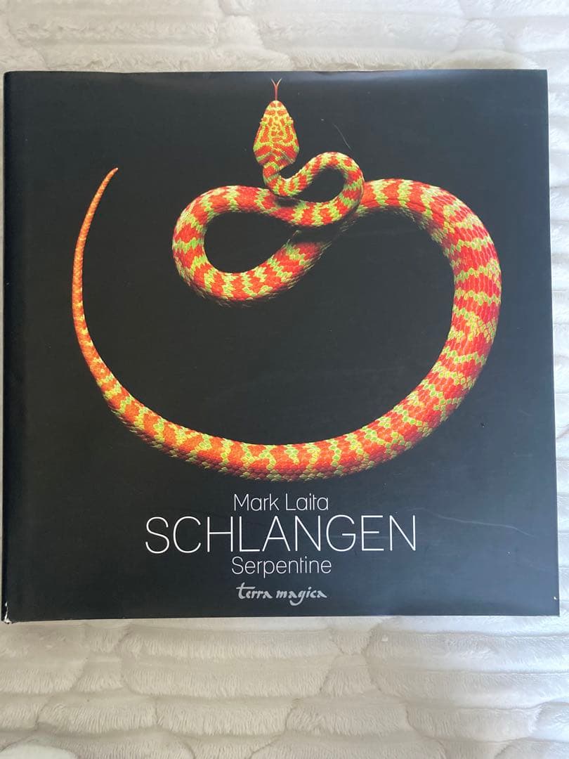 【絶版】Mark Laita SCHLANGEN 爬虫類ヘビ写真集