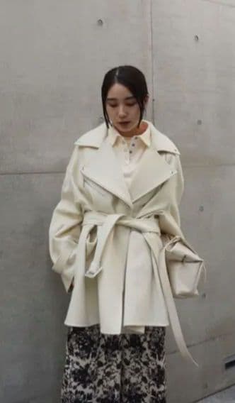 MIMI Pooh様【新品】AMERI VINTAGE ウールライダース