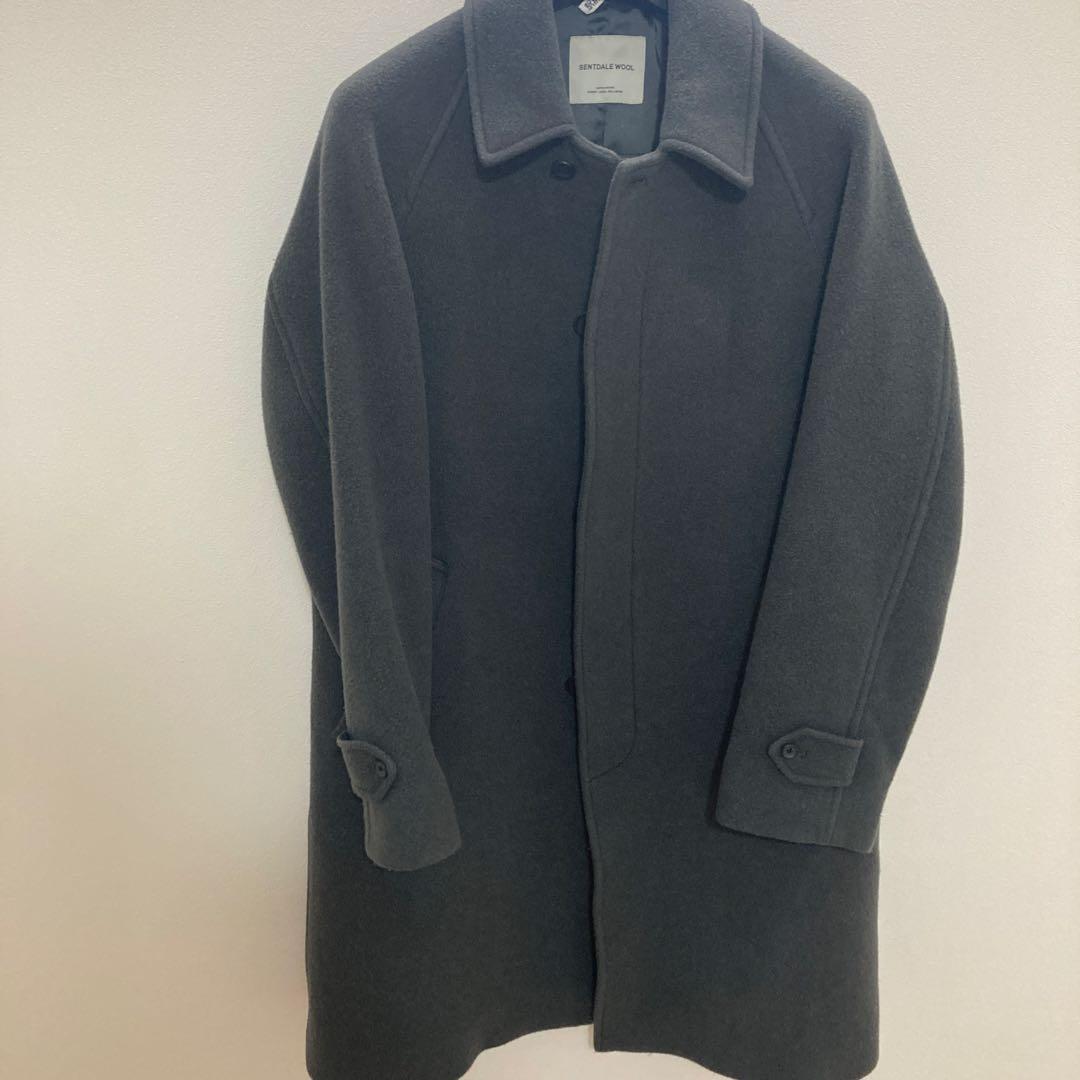 green label relaxing セントデールウール　ステンカラーコート