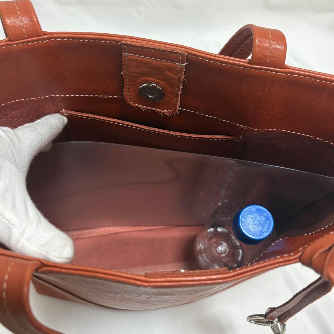 稀少 ソメスサドル オールレザー トートバッグ チャーム A4 ビジネスバック